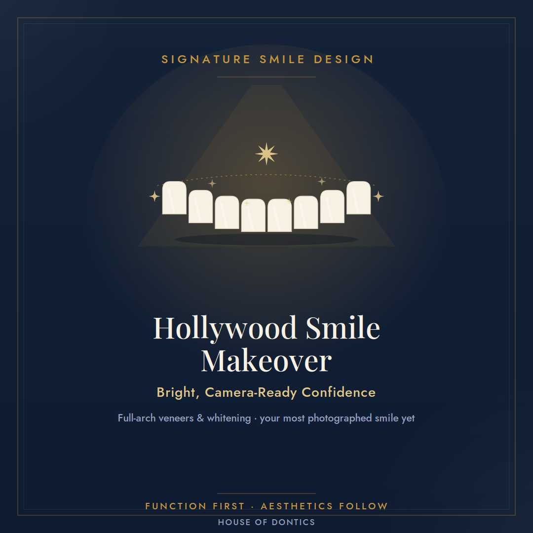 Hollywood Smile Package at House of Dontics Dental Clinic in Ahmedabad, India , Ahmedabad, India