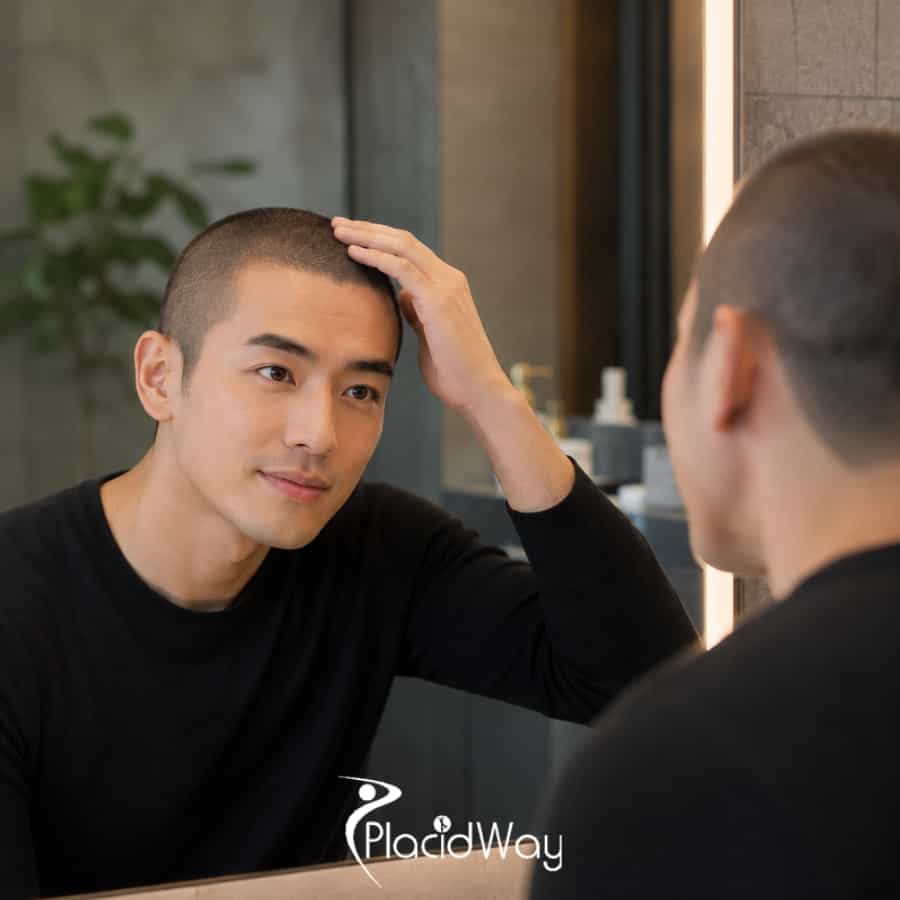 Scalp Micropigmentation Package in Gangnam, South Korea – Hair Density Appearance