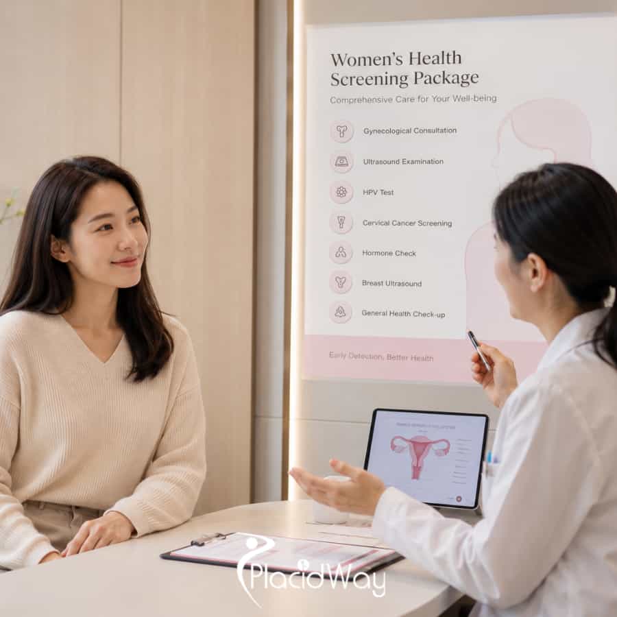 Women’s Health Screening Package in Gangnam, South Korea – Preventive Checkup
