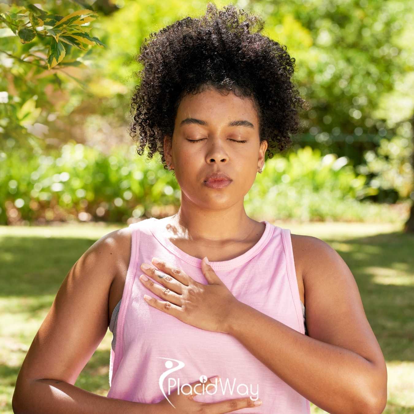 How does stem cell therapy in Slovakia help patients recover from long COVID and repair lung damage?