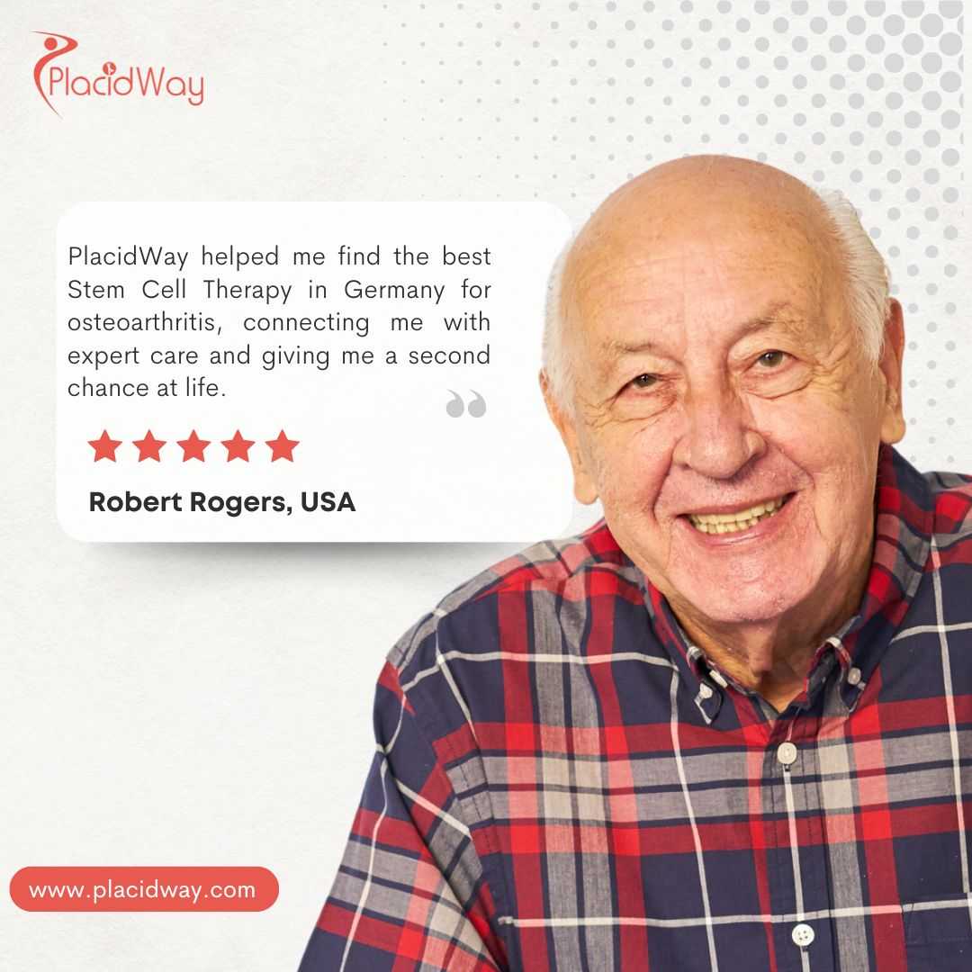 The Best Stem Cell Therapy in Germany Gave U.S. Patient Robert Rogers New Hope for Osteoarthritis