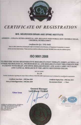 Iso Certificate