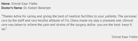 Adiva Aesthetic Testimonial
