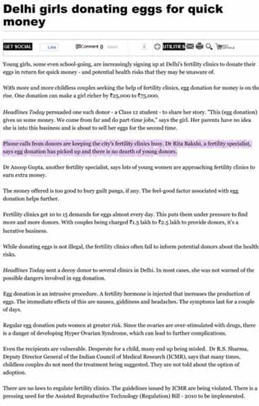 Press  International Fertility Center Base