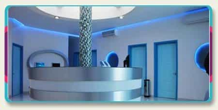 Confortables Instalaciones Sani Dental Group en Los Algodones