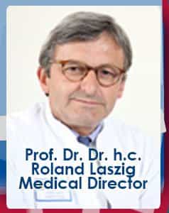 Prof. Dr. Dr. h.c. Roland Laszig Medical Director