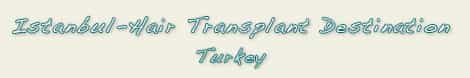 Hair Transplant Destination Istanbul Turkey