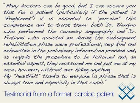 Cardiac Surgery and Rehabilitation Patient testimonial Italy