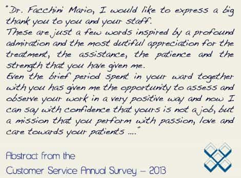 Patient Review Instituto Auxologico Italiano Milano