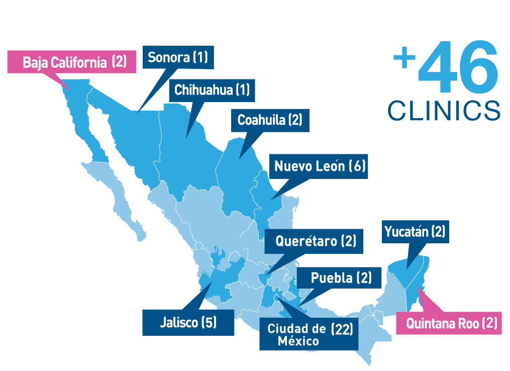 Dentalia - 49 Dental Clinics in Mexico