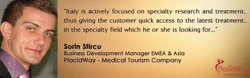 italy medical tourism health travel hotspot sorin stircu placidway emea business quote