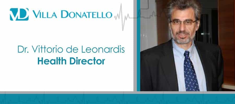 Dr. Vittorio de Leonardis - Health Director - Villa Donatello