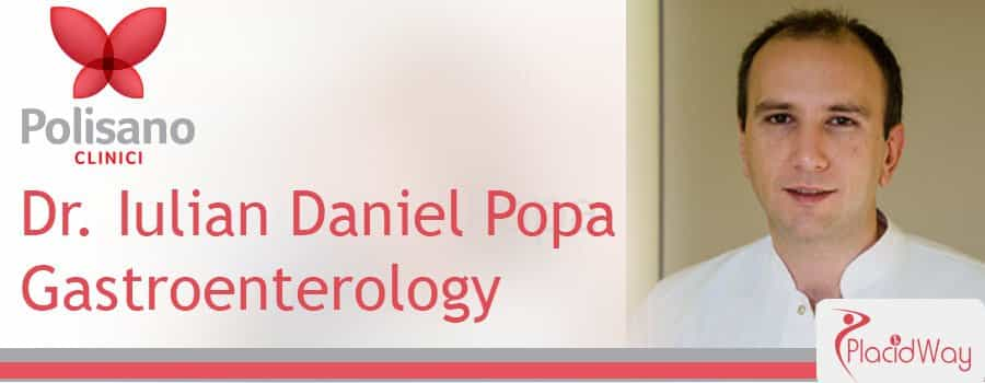 Dr. iulian Popa Gastroenterology Clinica Polisano Romania