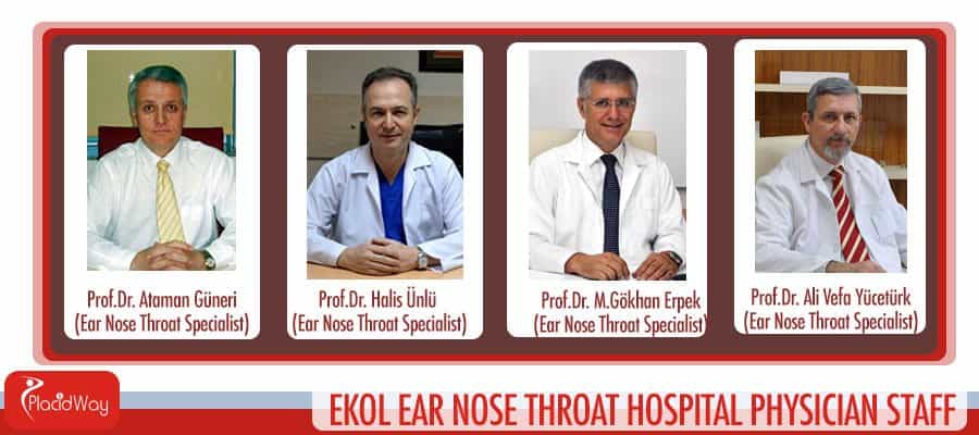 ENT Doctors Specialists Turkey