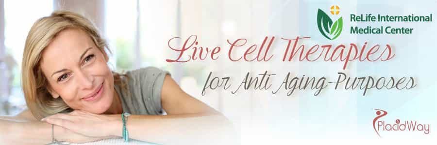 Live Cell Therapy for Anti Aging in China