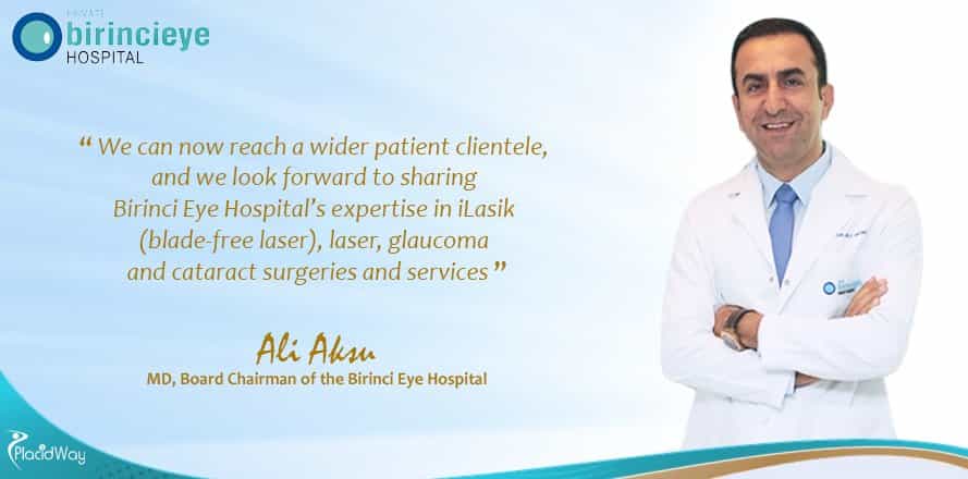Ophthalmology Treatments Abroad, Eye Care, Birinci Eye Hospital, Turkey