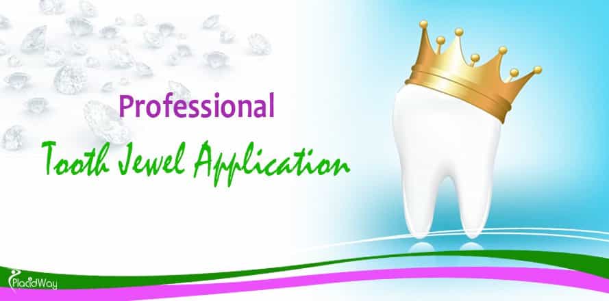 Professional Tooth Jewel Application, Dental Treatments in Asia