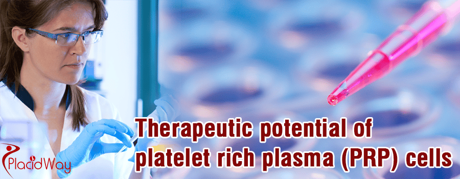 Therapeutic potential of platelet rich plasma (PRP) cells