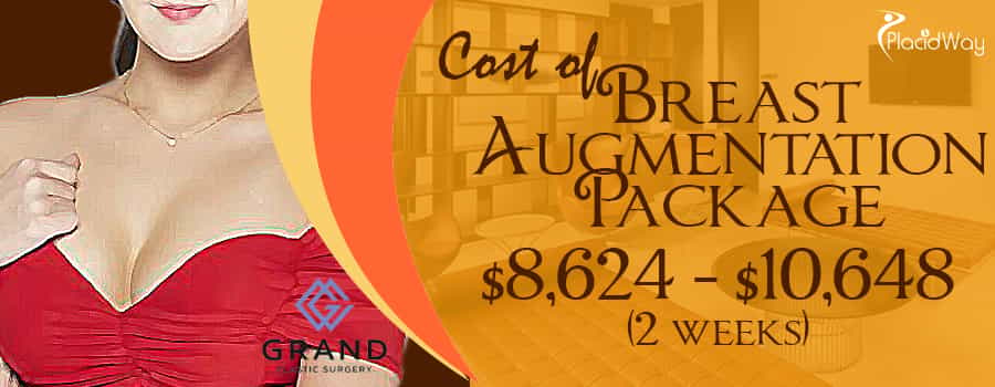 Cost of Breast Augmentation Package in Seoul, South Korea