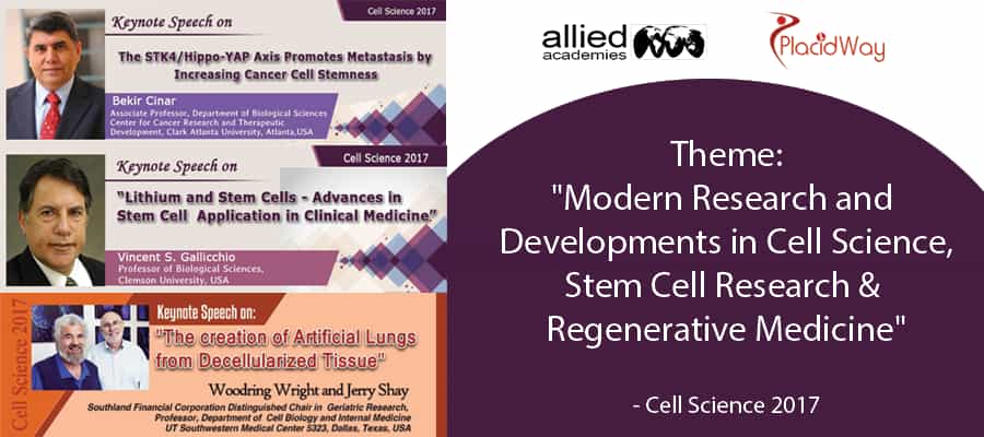 Annual Congress on Cell Science, Stem Cell Research & Regenerative Medicine, Atlanta, USA Annual Congress on Cell Science, Stem Cell Research & Regenerative Medicine, Atlanta, USA