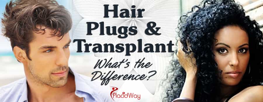 Difference between a Hair Transplant and Hair Plugs