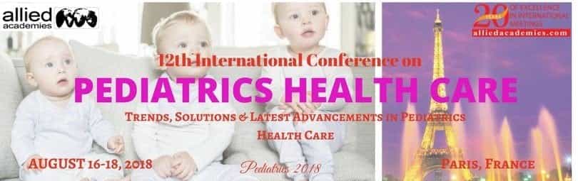 12th International Conference on Pediatrics Health Care 12th International Conference on Pediatrics Health Care