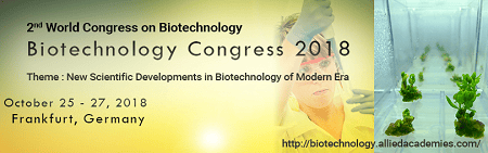 2nd World Congress on Biotechnology 2nd World Congress on Biotechnology