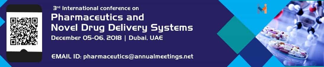 3rd International conference on Pharmaceutics & Novel Drug delivery systems