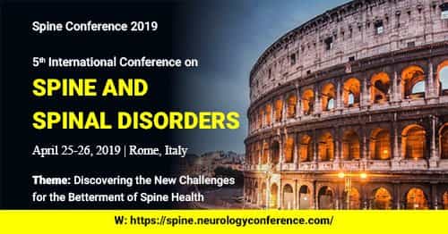5th International Conference on Spine and Spinal Disorders