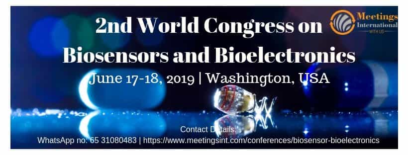 2nd World Congress on Biosensors and Bioelectronics 2nd World Congress on Biosensors and Bioelectronics