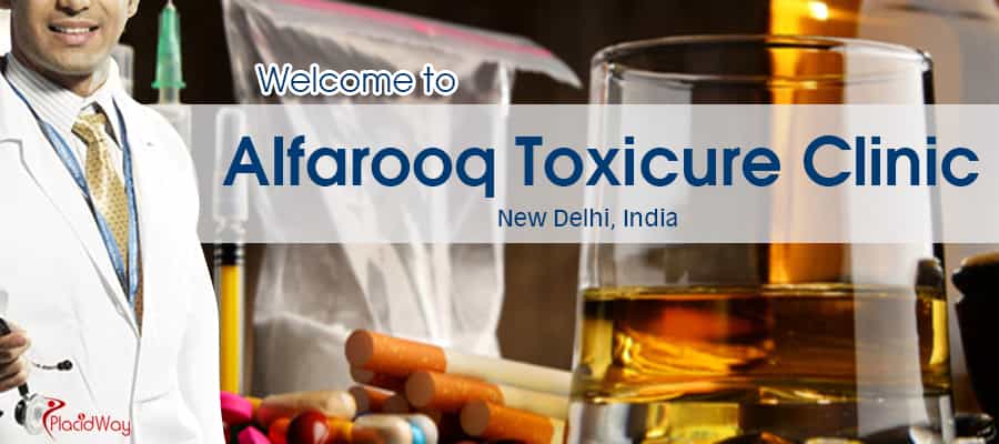 Get Rid of Substance Abuse at Alfarooq Toxicure Clinic, New Delhi, India
