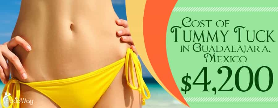 Cost of tummy tuck in Guadalajara, Mexico