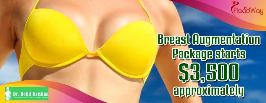 Breast augmentation Package in New Delhi India Cost $3500