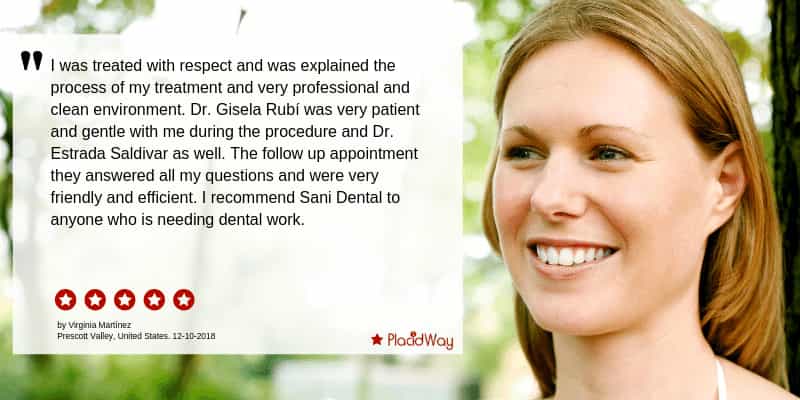 Los Algodones dentists reviews at sani dental Group