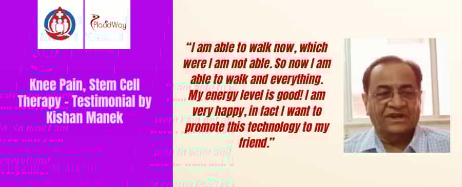 Testimonials for Stem Cell Treatment in Gujarat, India