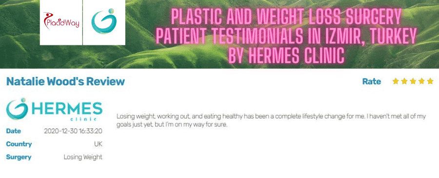 Plastic And Weight Loss Surgery Patient Testimonials In Izmir, Turkey By Hermes Clinic