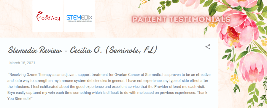 Testimonials of Stem Cell Therapy in Saint Petersburg, Florida by Stemedix, Inc