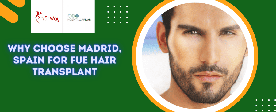 FUE Hair Transplant Package in Madrid, Spain by Hospital Capilar