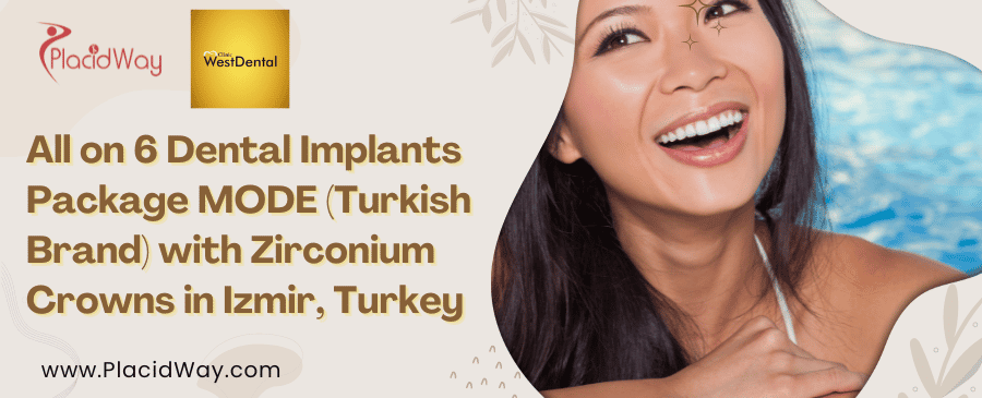 Paquetes MODE de implantes dentales All on 6 en Izmir, Turquía