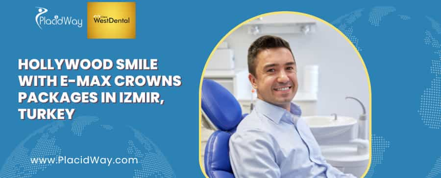 Hollywood Smile with E-Max Crowns in Izmir, Turkey