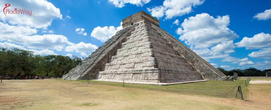 Mayan pyramid, Chichen Itza, Mexico