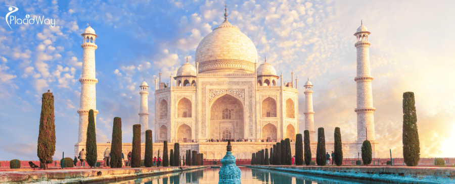 Taj Mahal in Agra, India