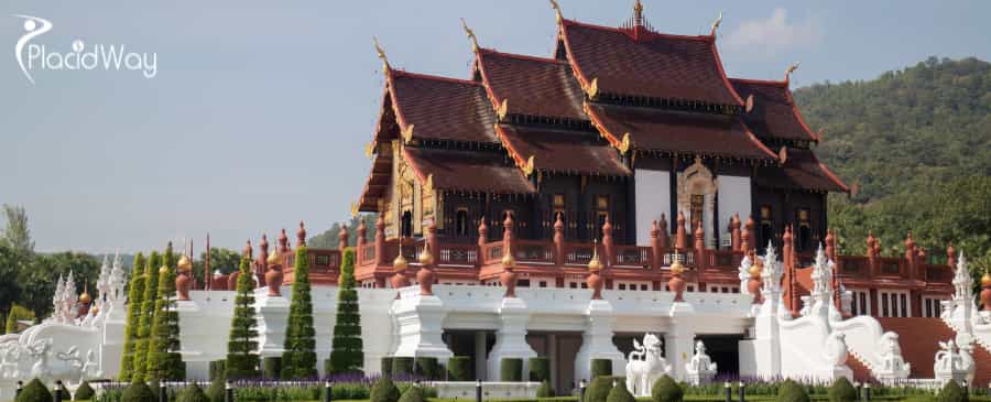 Royal Park Rajapruek in Chiang Mai province of Thailand