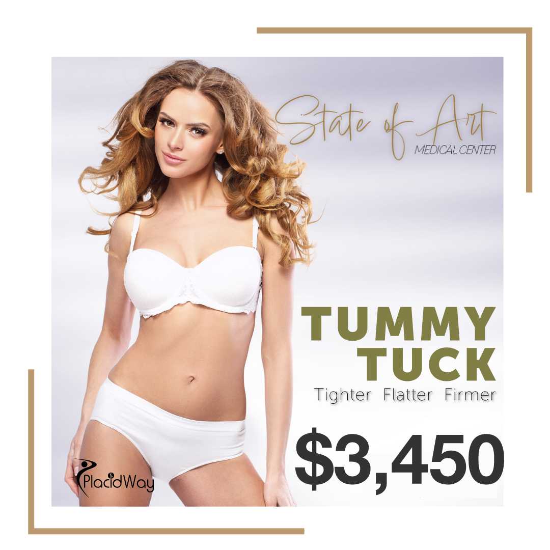 Cost of Tummy tuck in Nuevo Progreso Mexico