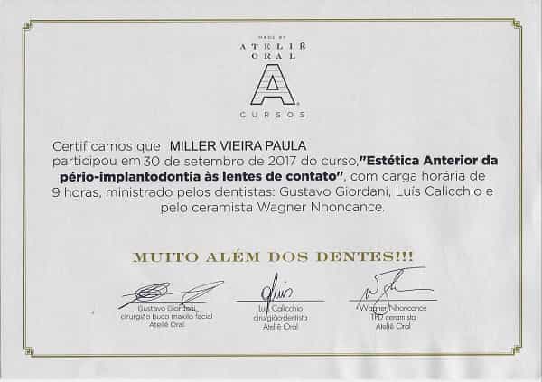 Certificate Neo Dental Cancun
