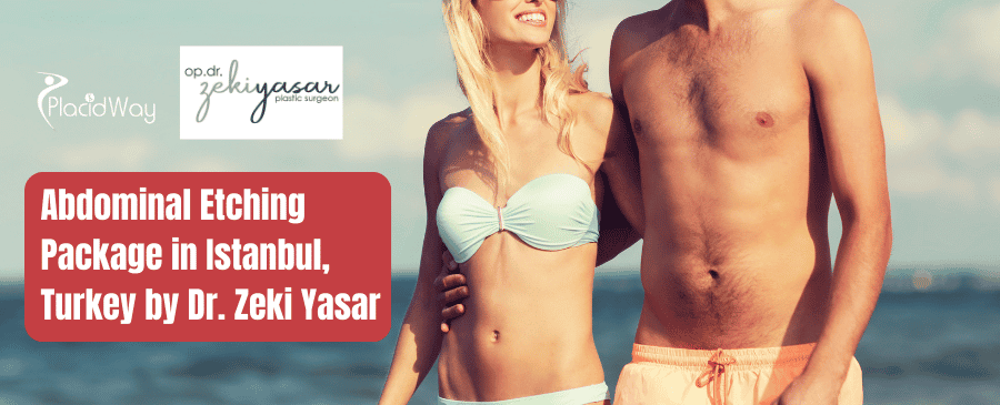 Tratamiento de grabado abdominal en Estambul, Turquía, a cargo de la Clínica del Dr. Zeki Yasar