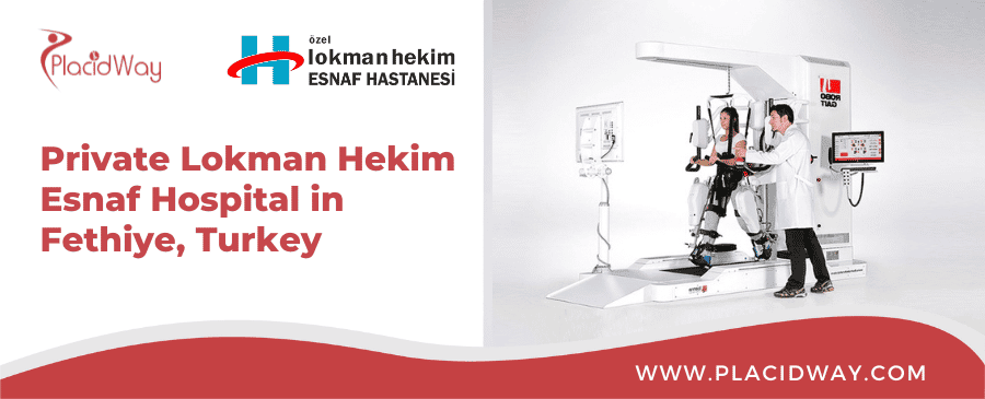 Private Lokman Hekim Esnaf Hospital in Fethiye, Turkey