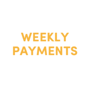 Financing Option Weekly Payments