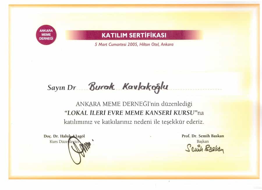 Award by Prof. Dr. Burak Kavlakoglu
