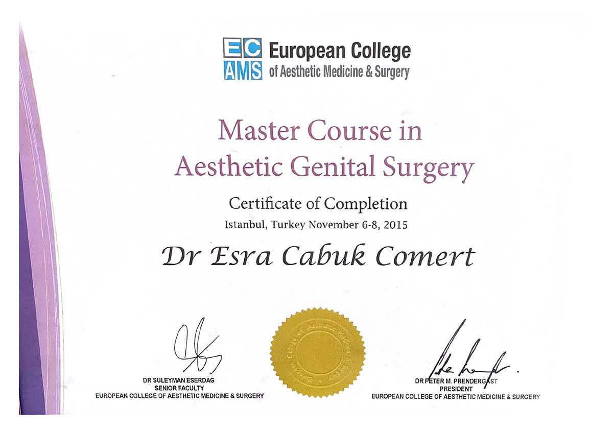 Dr. Esra Cabuk Comert in Ankara Turkey Award